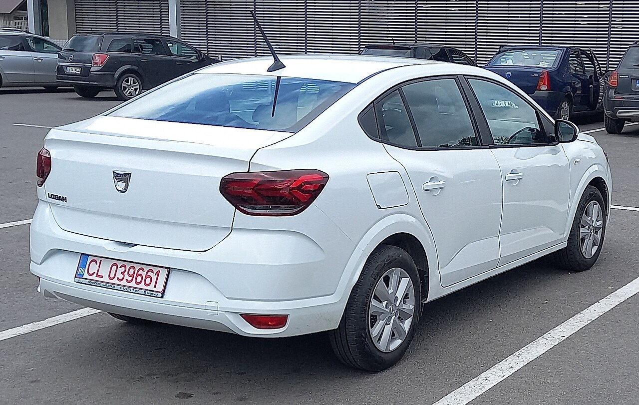 2021 Dacia Logan III (rear).jpg