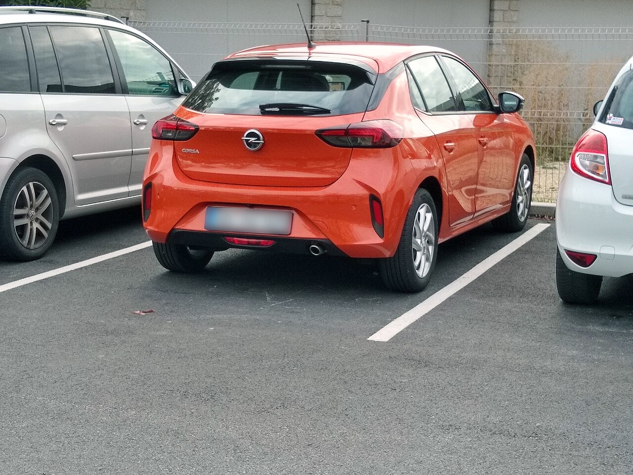 2019 Opel Corsa F - Rear view.jpg