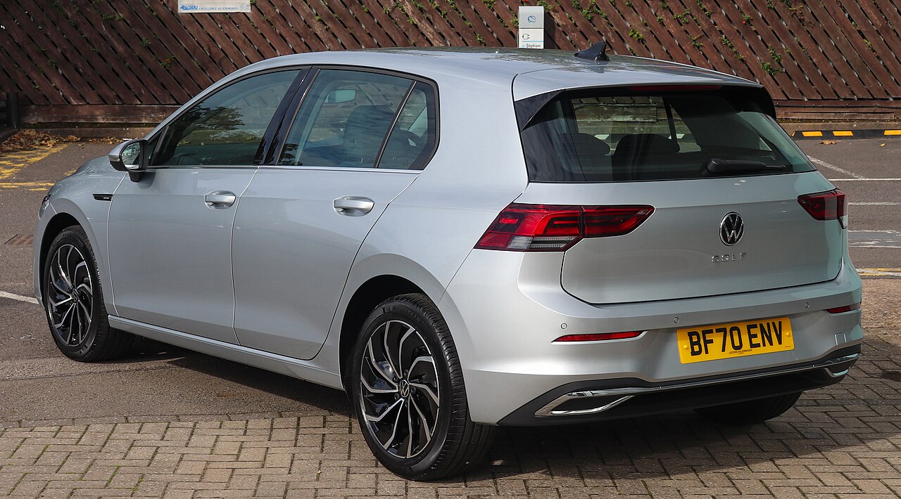 2020 Volkswagen Golf Style 1.5 Rear.jpg